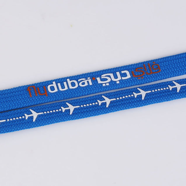 Metal Badge Reel with Tubular Silkscreen Lanyard S1912