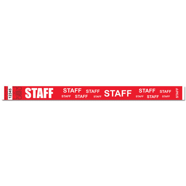 Expressions® 3/4" - Admissions STAFF NTX116-16 - 500/pack