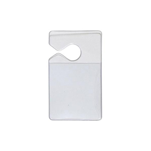 1840-3600 Speciality Badge Holder, Vehicle ID Holder 2.63" x 3.00" (67 x 76mm), Vehicle Hang Tag, For Parking Pass or ID - Color Clear