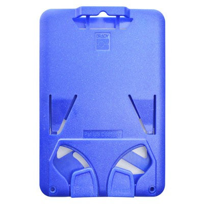 1840-6661 Rigid Badge Holder, B.Holder Three Card Holder Data / Credit Card Size, Inside : 2.13" x 3.38", Top Load, Slot / Chain Holes - 50/pack