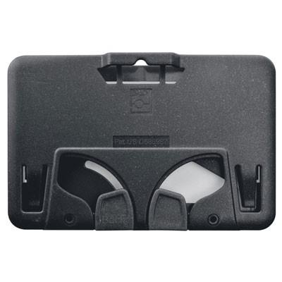 1840-6661 Rigid Badge Holder, B.Holder Three Card Holder Data / Credit Card Size, Inside : 2.13" x 3.38", Top Load, Slot / Chain Holes - 50/pack