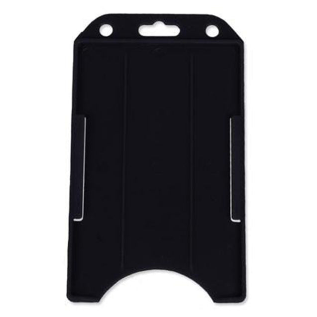 1840-8110 Badge Holder,Rigid Badge Holder, 1-Card Open-Face, Semi-Rigid Horizontal Card Holder, Horizontal / Vertical Load- 50/pack