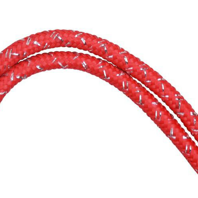 2135-3021 Standard Lanyard, Round Braid Lanyard 1/8" (3mm), Round Braided Polypropylene Lanyard, Non-Breakaway, Swivel Hook, Metallic Material Color - 100/pack