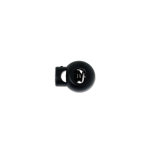 2135-4001 Attachment, Lanyard Cord Lock 7/10" (17.5mm), Spring-Loaded Sliding Adjuster, For Round and Flat lanyard (3/8" 10mm material only), - Color Black - 100/pack