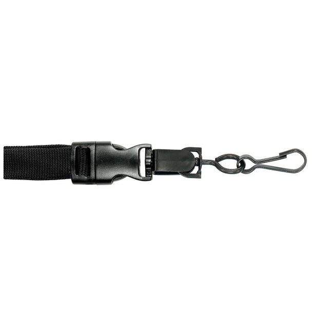 2135-4650 Standard Lanyard, Optiweave Dtach Lanyard 5/8" (16mm), Flat Tubular Polyester Lanyard, Breakaway, Dtach Swivel Hook, 5/8" (16mm) wide x 36" (900mm) long - 100/pack