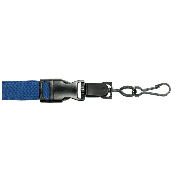 2135-4650 Standard Lanyard, Optiweave Dtach Lanyard 5/8" (16mm), Flat Tubular Polyester Lanyard, Breakaway, Dtach Swivel Hook, 5/8" (16mm) wide x 36" (900mm) long - 100/pack