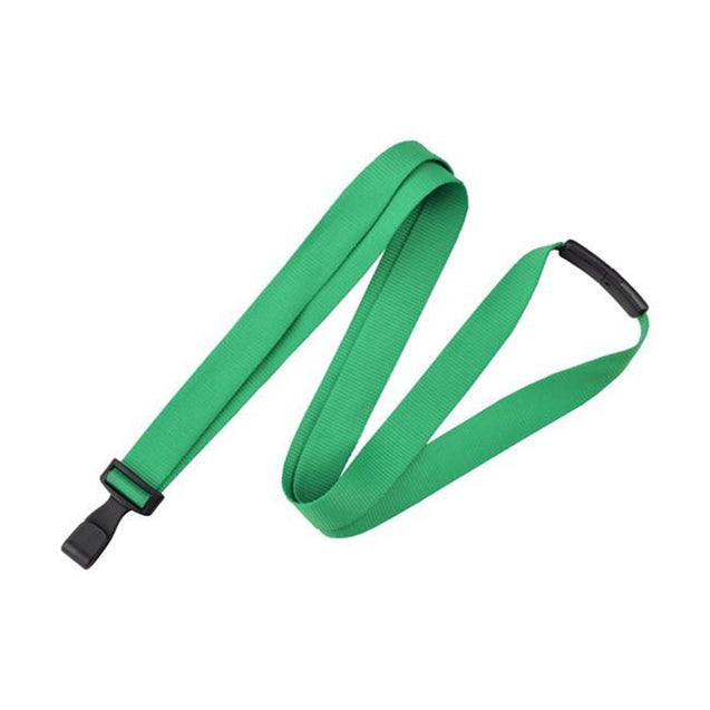 2136-3403 Standard Lanyard, Anti-Microbial Lanyard 5/8" (16mm), Breakaway, Wide Plastic No-Twist Hook, 5/8" (16mm) wide x 36" (900mm) long - 100/pack