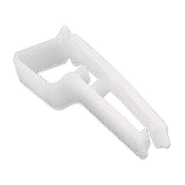 Plastic outlet attachment clips