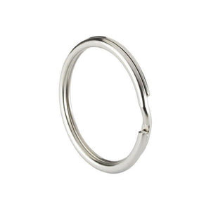 6920-1000 Attachment, Split Ring 1" (25mm), Non Heat-Treated Steel Split Rings with Round Edge, Dia 1" (25mm) - Color NPS - 1000/pack