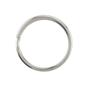 6920-1000 Attachment, Split Ring 1" (25mm), Non Heat-Treated Steel Split Rings with Round Edge, Dia 1" (25mm) - Color NPS - 1000/pack