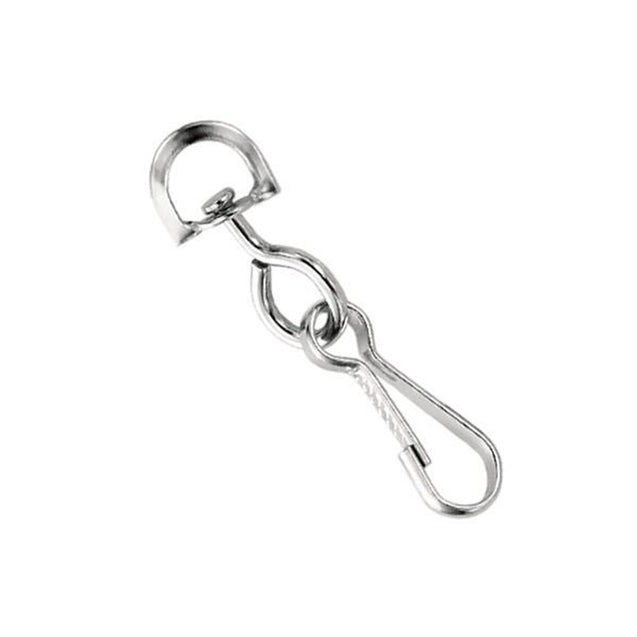 6920-2300 Lanyard Hook, Swivel Hook with Swivel Attachment and Textured Thumb Grip 1 1/4" (32mm), - Color NPS - 100/pack