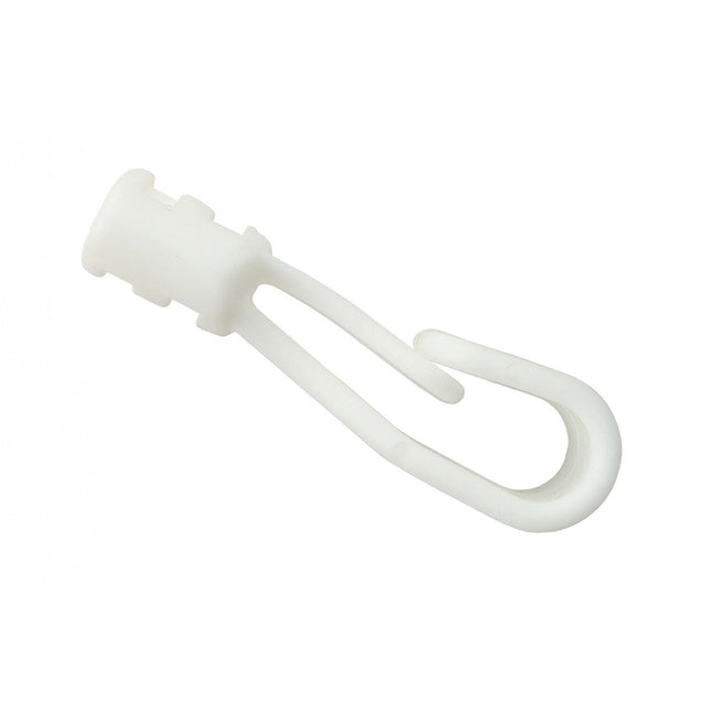 6920-2470 Lanyard Hook, No-Twist Plastic Lanyard Hook, Plastic Narrow Hook - 100/pack