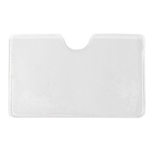 Adhesive Card Pocket w/thumbnotch - 150/pack