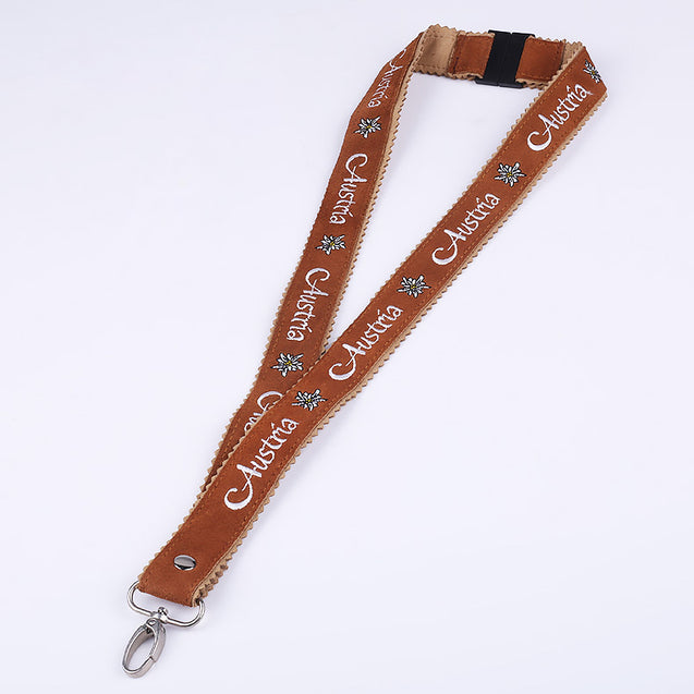 Leather Lanyard O1907