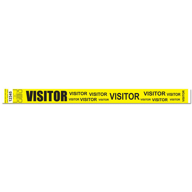 Expressions® 3/4" - Admissions VISITOR NTX115-14 - 500/pack