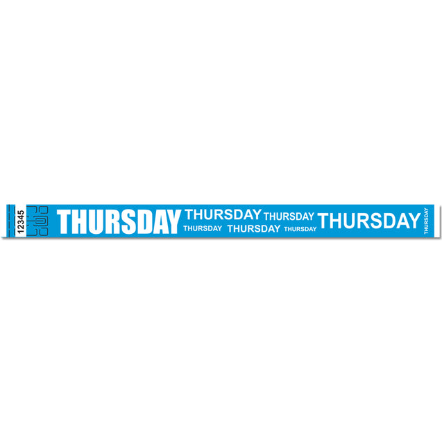 Expressions® 3/4" - Admissions THURSDAY NTX119 - 500/pack