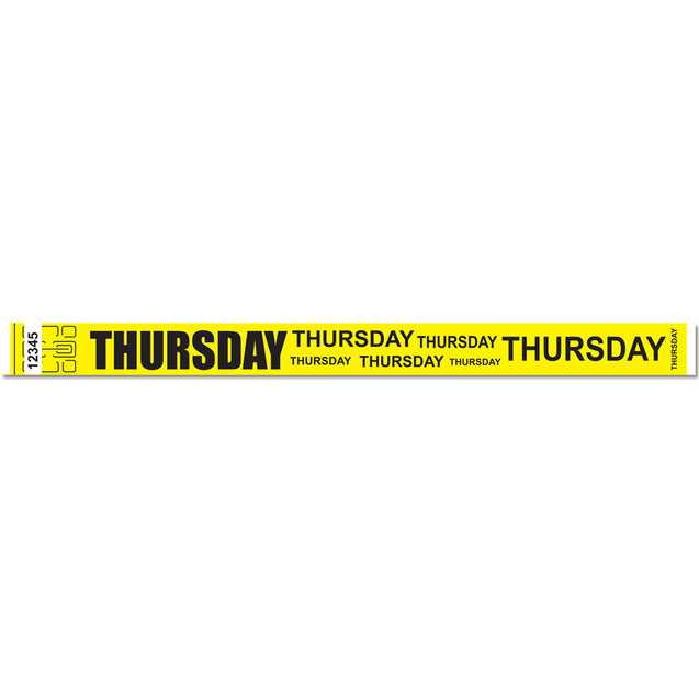 Expressions® 3/4" - Admissions THURSDAY NTX119 - 500/pack