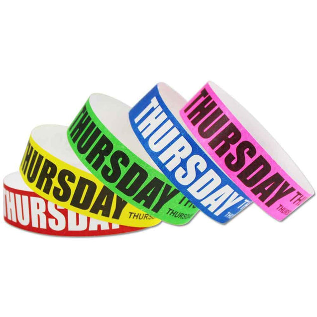Expressions® 3/4" - Admissions THURSDAY NTX119 - 500/pack