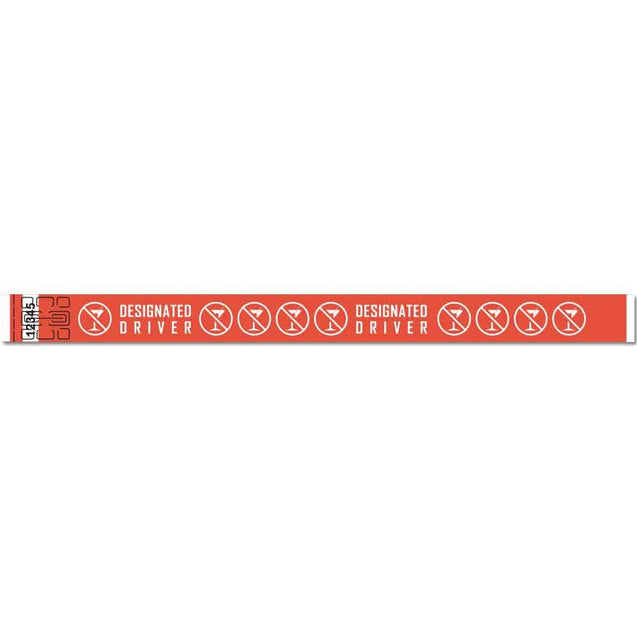 Expressions® 3/4" - Abstract Designs DESIGNATED DRIVER (NEW) NTX120 - 500/pack