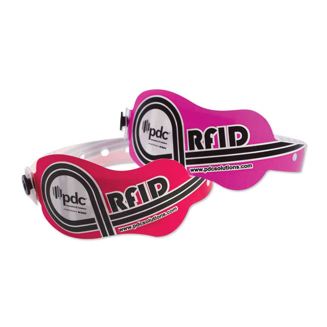 PDC Smart Smart SuperBand 473 Custom Shape RFID Wristbands 473 - 500/pack