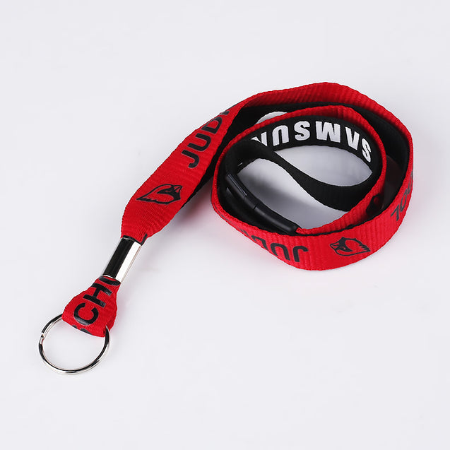 Two-color Silkscreen Lanyard S1904
