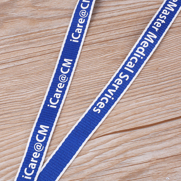 Two-color Silkscreen Lanyard S1910