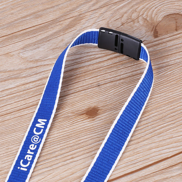 Two-color Silkscreen Lanyard S1910