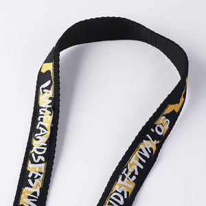 Woven Label Lanyard W1909